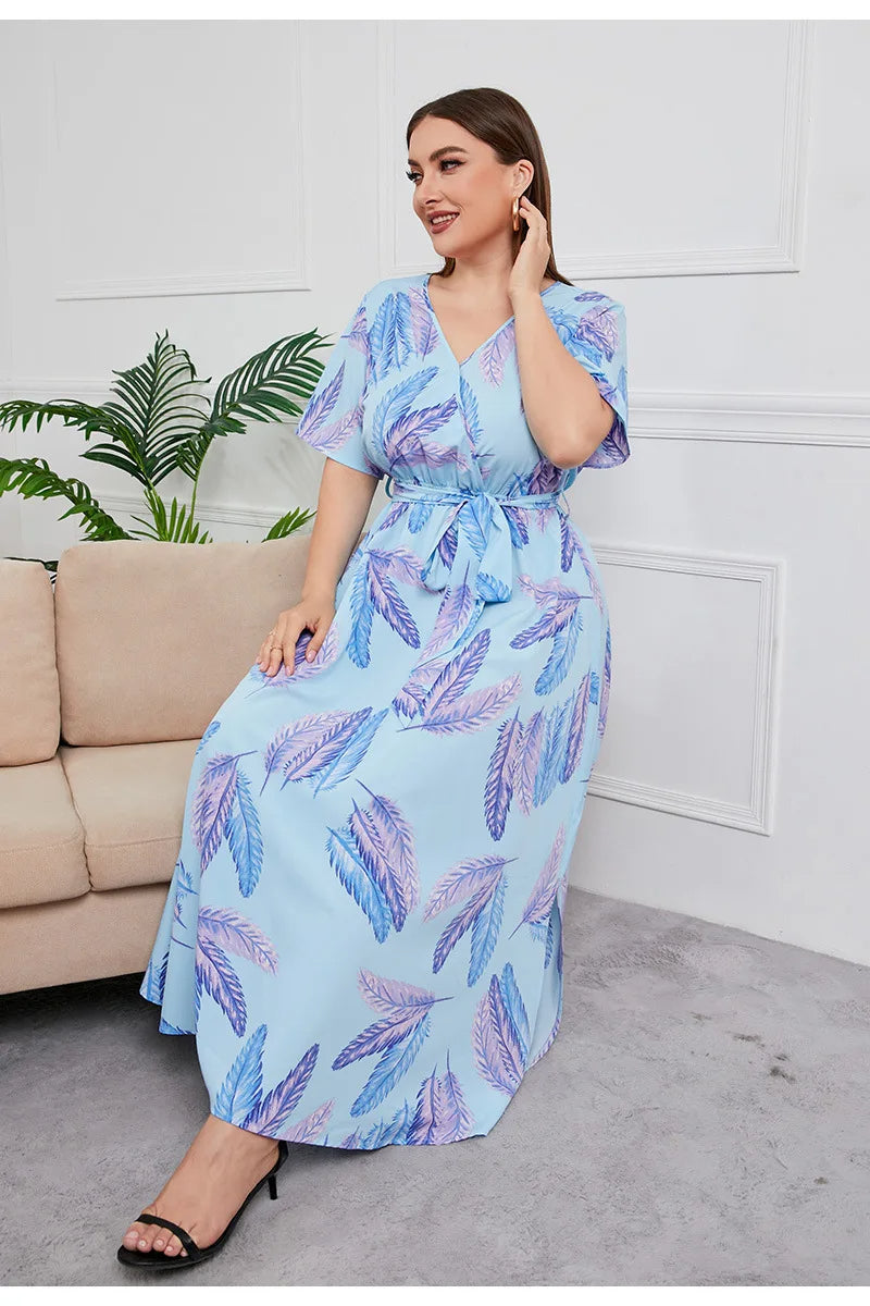 Vestido Plus Size Floral