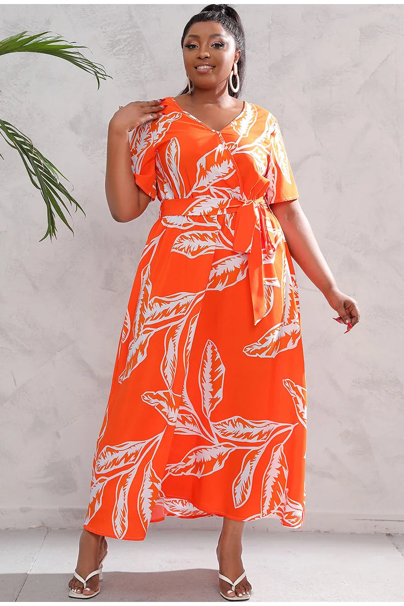 Vestido Plus Size Floral