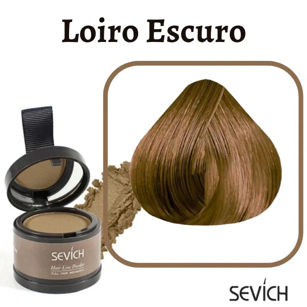 Sevích Marriê - Tinta de Cabelo em Pó