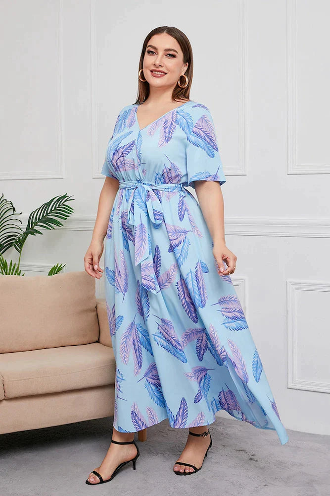 Vestido Plus Size Floral