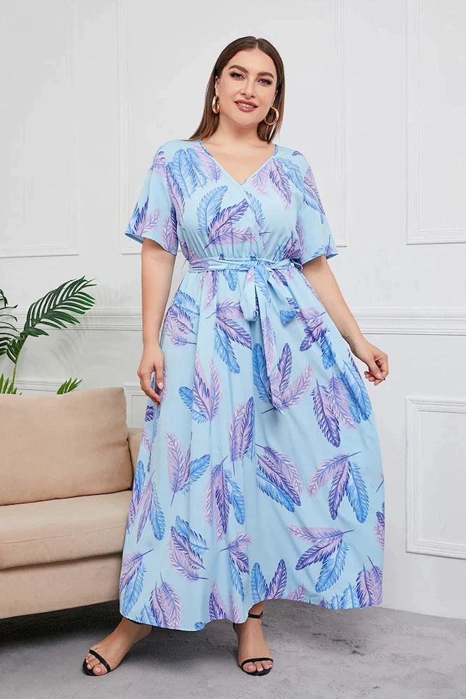 Vestido Plus Size Floral