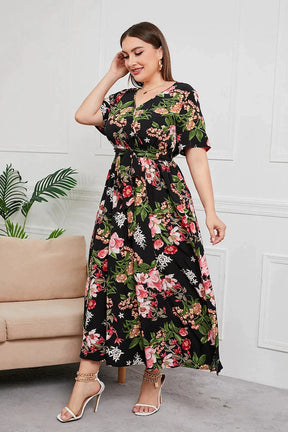 Vestido Plus Size Floral