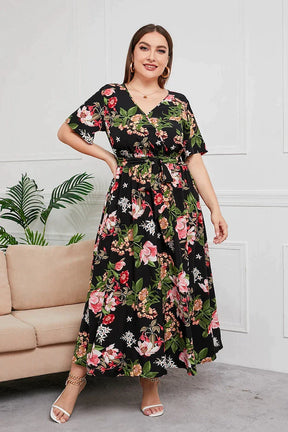 Vestido Plus Size Floral