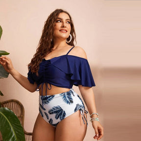 Biquíni Plus Size Flor e Mar