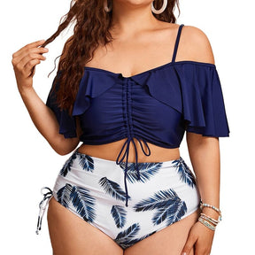 Biquíni Plus Size Flor e Mar